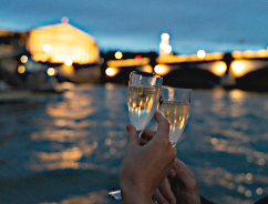 Croisire champagne Feux d'artifice 14 juillet Paris