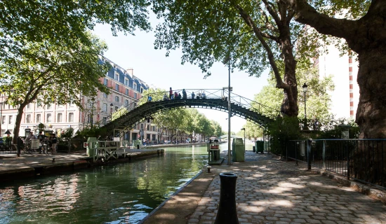 chappe Express sur le Canal Saint-Martin