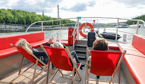 Cruise on the Seine aboard the Rocca II