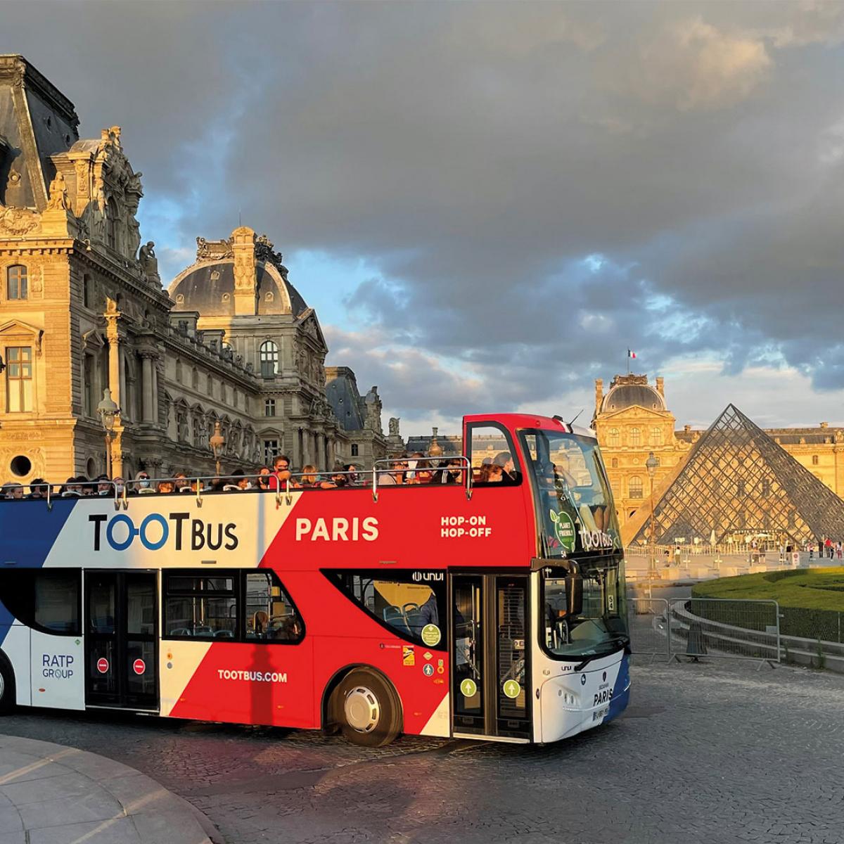 paris bus tour 2 hours